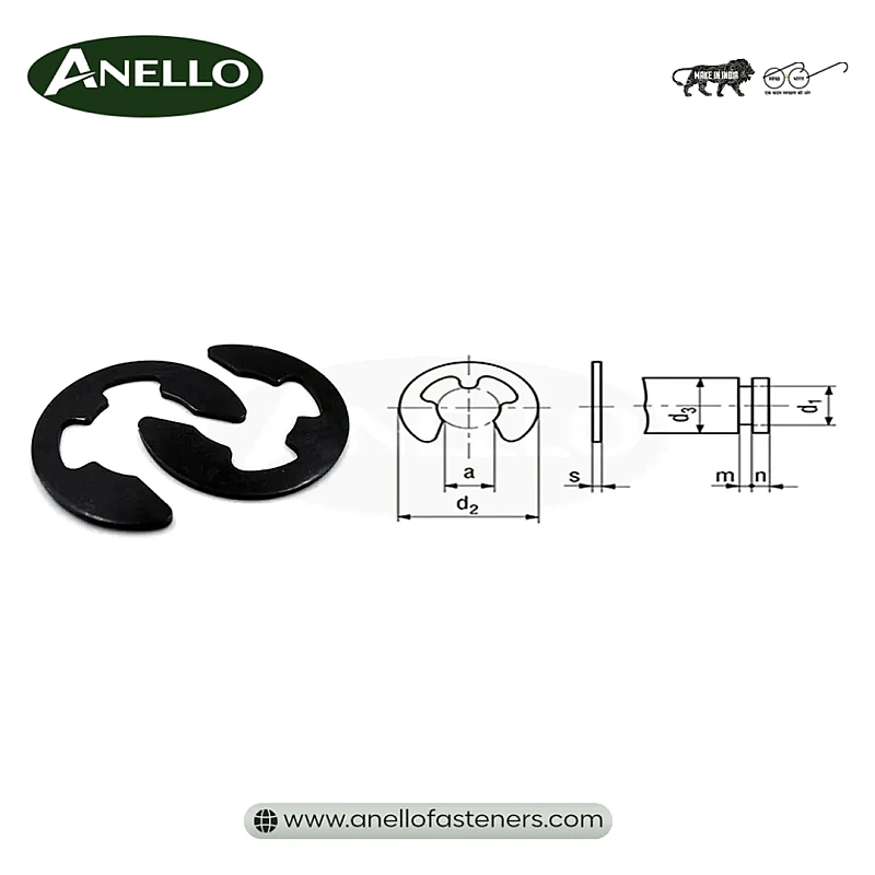 E Type Circlip Manufacturers in Vapi